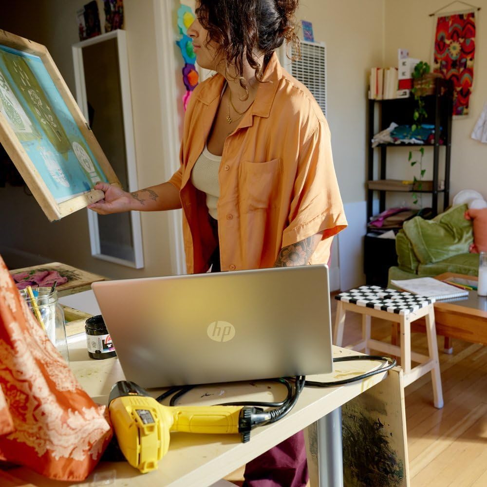 HP 2025 Pavilion 15.6 FHD (1920 x 1080) Laptop with 1 Year Microsoft Office Suite • Intel Core 8-Cores CPU • 16GB RAM • 512GB SSD • Fast Wi-Fi 6 • Fingerprint Reader • Win 11 • w/WOWPC Recovery USB