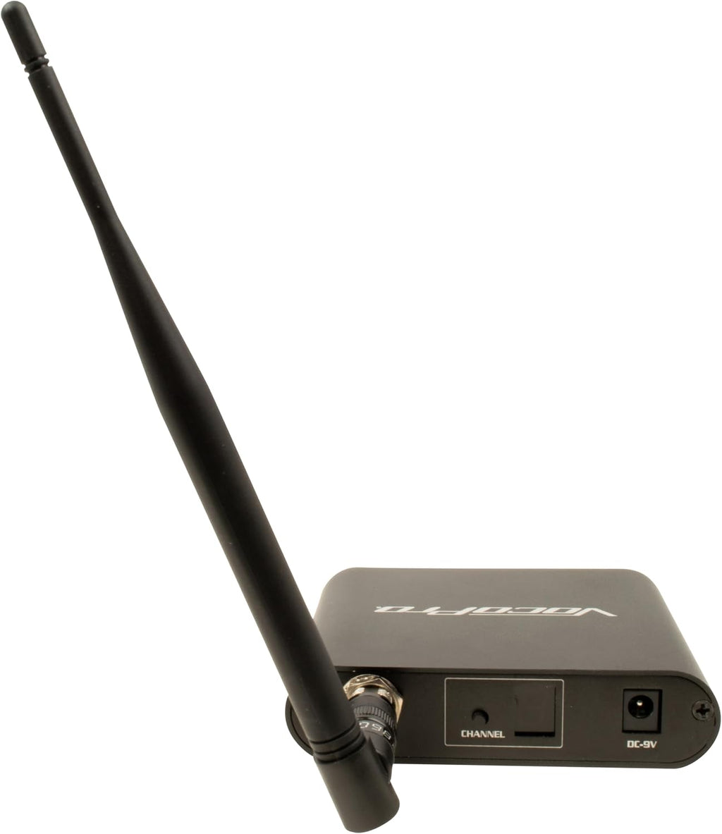 VocoPro SILENT-DISCO-PRO-210 PRO Long-Range Silent Disco/Event Package with Two Transmitters and Ten Headphone Over Ear Receivers