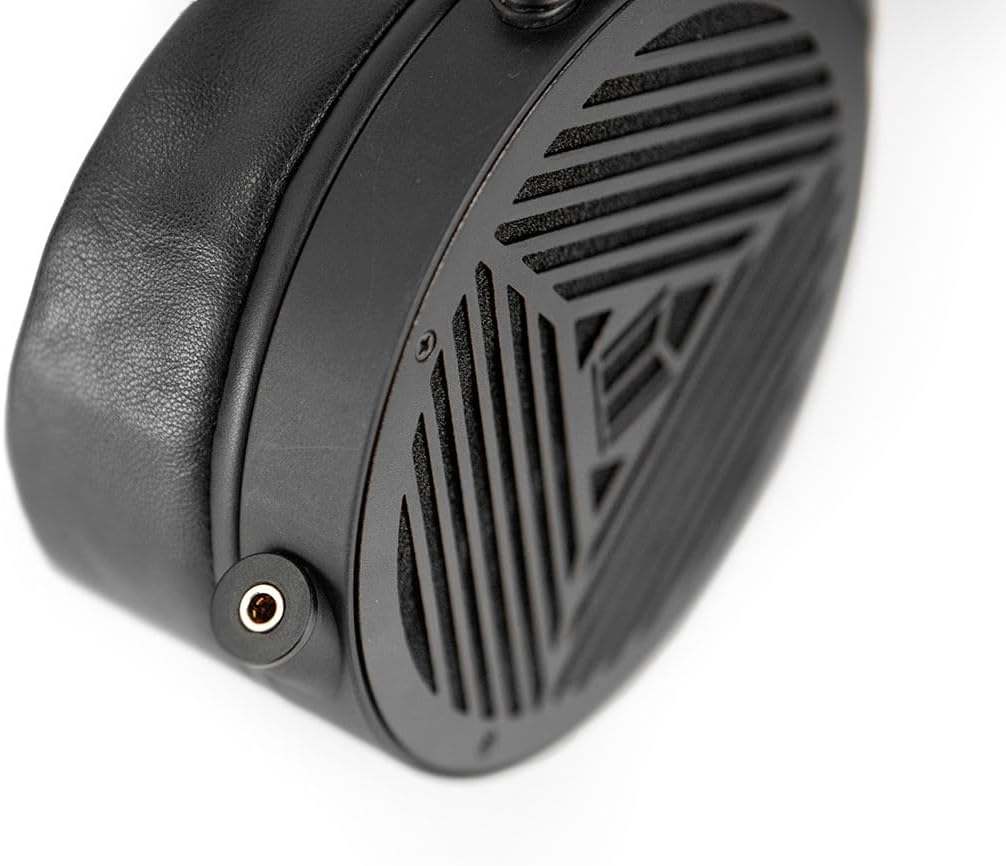 Monolith M1070 Over Ear Open Back Planar Headphones - Lightweight, Padded Headband, Plush and Removable Earpads, 106mm Planar Driver, 60 Ohms, Black
