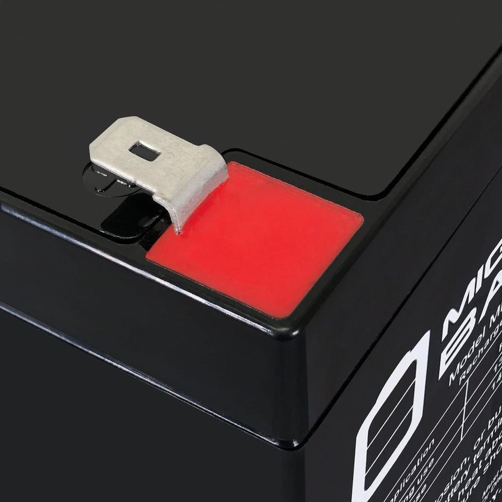 Mighty Max Battery ML5-12F2-12 Volt 5 AH, F2 Terminal, Rechargeable SLA AGM Battery - Pack of 12
