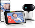 Motorola Nursery PIP1710 Connect Baby Monitor with AI Cry Detection & Translation | Wi-Fi HD Camera, 5' Touch Screen Parent Unit, App Monitoring, Night Vision