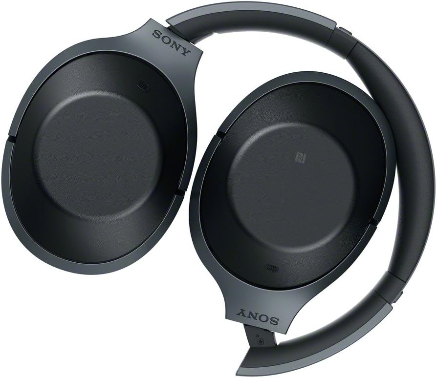 Sony MDR-1000X Noise Cancelling, Bluetooth Headphone, Black, Touch Sensor for Volume and Track Control (Renewed)