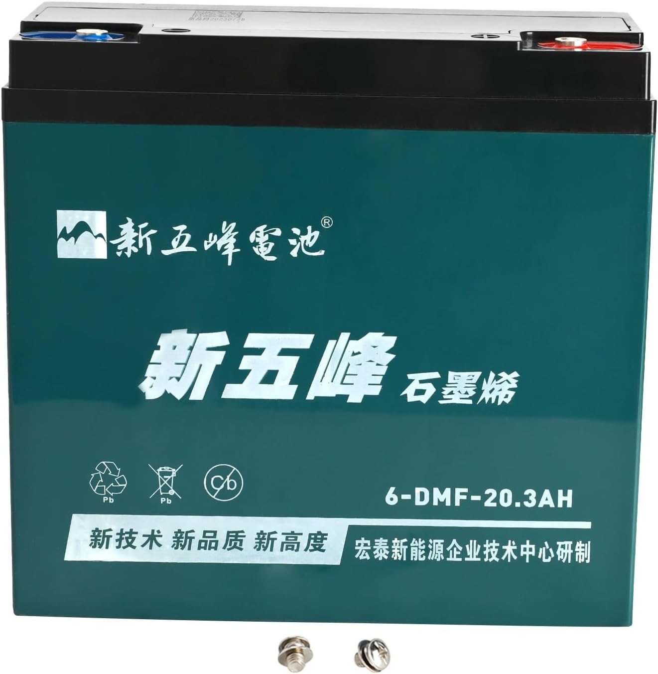 2-Pack 12V 20Ah AGM Sealed Lead Acid Batteries 6-DMF-20 6-DZM-20 6-DZF-20- Maintenance-Free for Golf Cart, ATV, UTV, Mobility Scooter, Dirt Bike, Lawn Mower with Charger