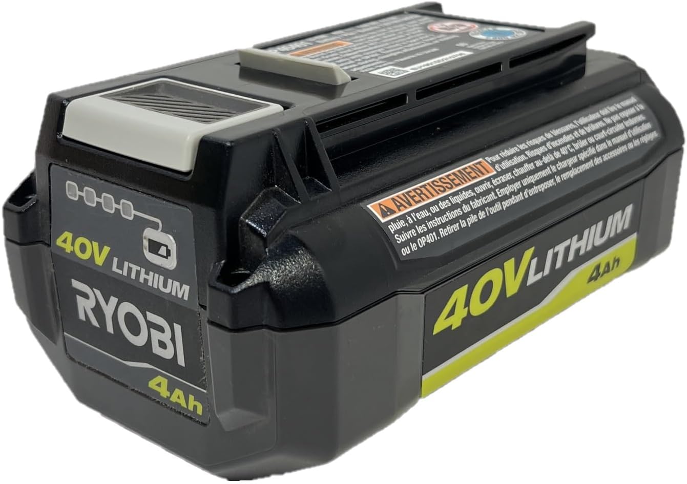 RYOBI 40-Volt Lithium-Ion 4 Ah High Capacity Battery