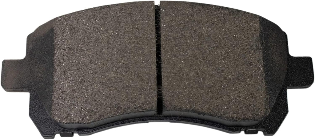 TRQ Front and Rear Brake Pad and Rotor Set Semi Metallic Compatible with 2000-2002 Subaru Legacy 2000 Outback