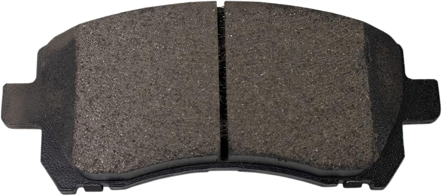 TRQ Front and Rear Brake Pad and Rotor Set Semi Metallic Compatible with 2000-2002 Subaru Legacy 2000 Outback