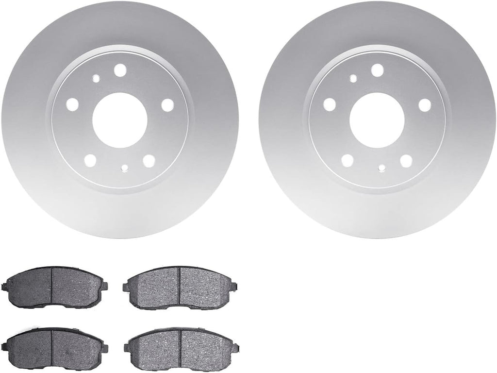 Dynamic Friction Company Front Brakes and Rotors| Automotive Replacement Brake Kits| Front 5000 Advanced Brake Pads and Rotors Kit| Fits 2022-2023 Acura MDX