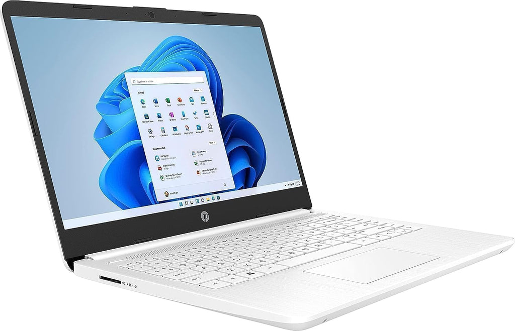 HP Laptop Computer 14' Ultral Light for Students and Business, 16GB RAM, 256GB Storage(64GB eMMC+256GB Ghost Manta SD), 1 Year Office 365, Webcam, HDMI, WiFi, USB-C, Win 11 S