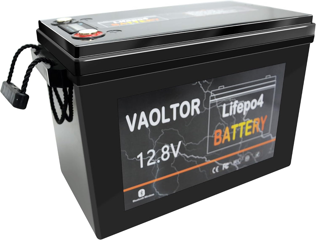 12V 300Ah LiFePO4 Lithium Battery, 6000-15000 Cycles, Built-in 200A BMS, 3840Wh LiFePO4 Battery, 10-year Lifespan for RV, Boat, Trolling motor, Lawn Mower, Camping, Off-Grid
