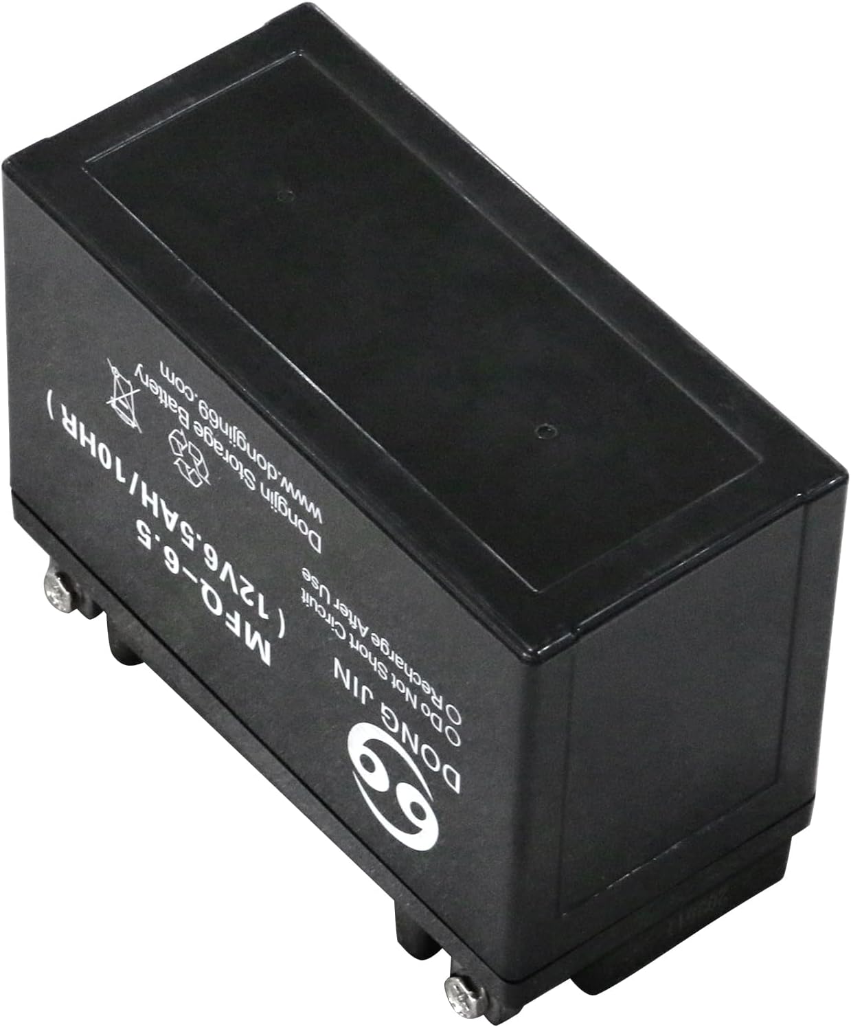 3 Pack MFQ-6.5 12V 6.5AH /10HR AGM Battery for Powersports ATV, Motorcycle, Moped Scooter, Lawn Mower,Go Kart, Golf Cart, Generator,Mini Bike,Quad Buggy Nut and Bolt