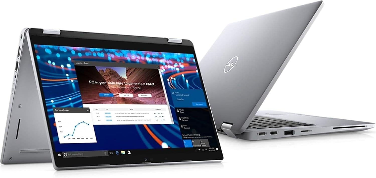 Dell Latitude 5320 2-in-1 Laptop Touch | 13.3' 1920x1080 FHD | Core i7-1185G7-512GB SSD Hard Drive - 16GB RAM | 4 cores @ 4.4 GHz Windows 11 Pro (Renewed)