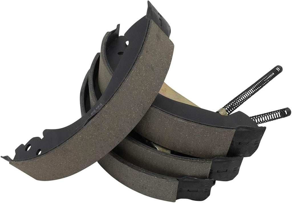 TRQ Front and Rear Brake Pad & Rotor, Shoe & Drum Kit compatible with Chevrolet GMC Isuzu