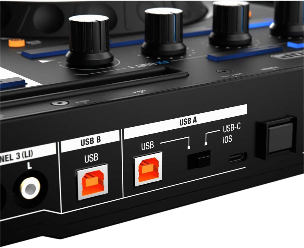 Reloop Mixon 8 Pro DJ Controller for Serato DJ with Essential Cables for Connecting to DJ Controllers and StreamEye Polishing Cloth