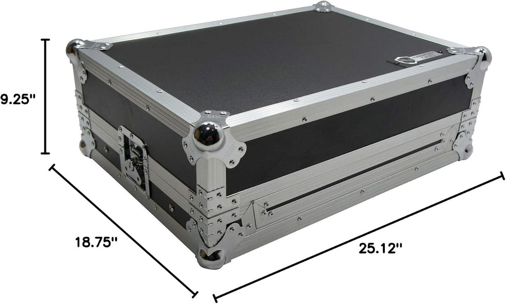 Harmony Audio HCMINILT Flight Glide Laptop Stand Road DJ Custom Case Compatible with Gemini G2V