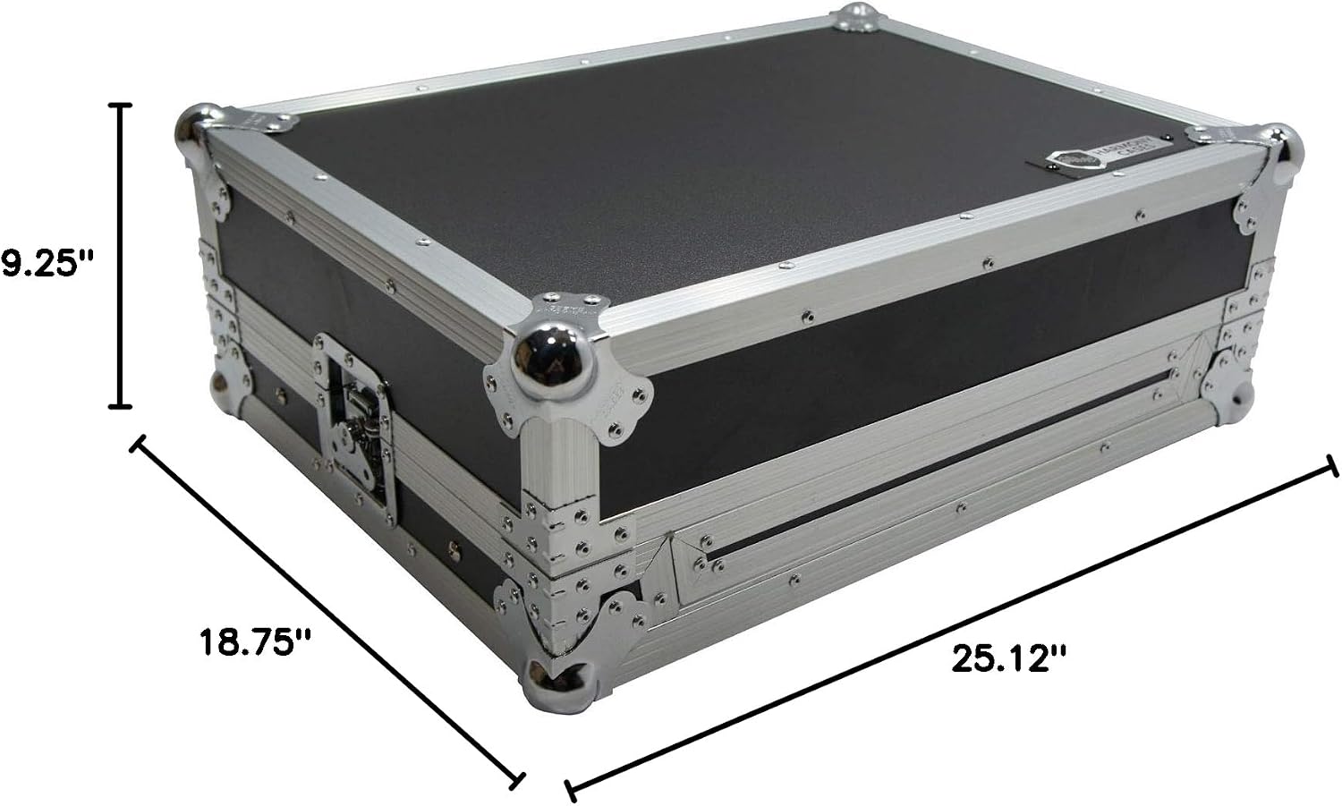 Harmony Audio HCMINILT Flight Glide Laptop Stand Road DJ Custom Case Compatible with Gemini G2V