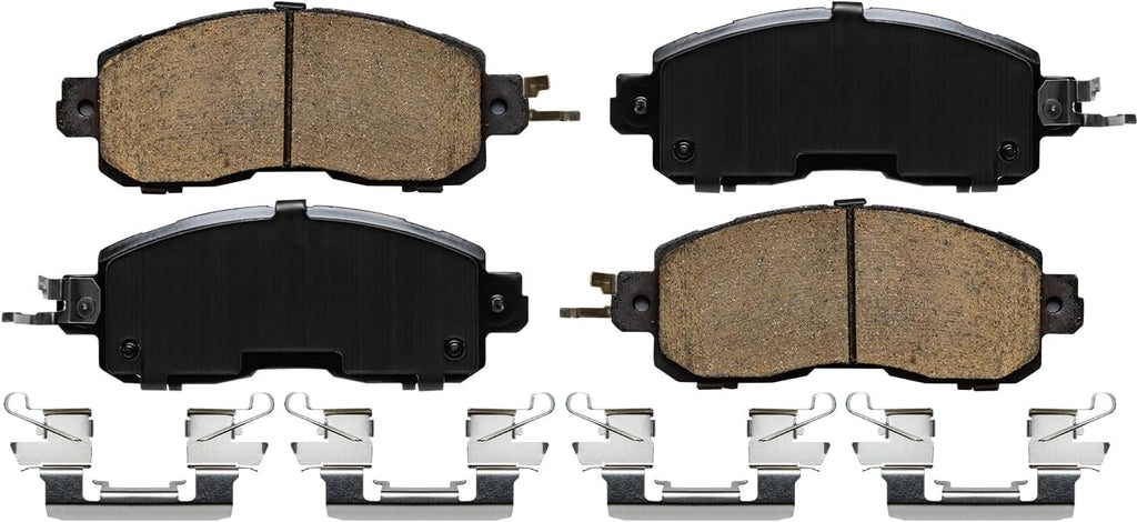 Detroit Axle - Front Brake Kit for 2013-2025 Nissan Altima Drilled Slotted Disc Brake Rotors Ceramic Brakes Pads 2014 2015 2016 2017 2018 2019 2020 2021 2022 2023 2024 Replacement : 11.65' inch Rotor
