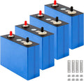 EVE 3.2V 100Ah 4pcs LiFePO4 Cells Lithium Battery Iron Phosphate Deep Cycle Battery, Power Supply for RV, Boat, Golf Cart, Motor, UPS, Fish Finder, Lawn Mower, Off Grid, Solar Systems, etc.