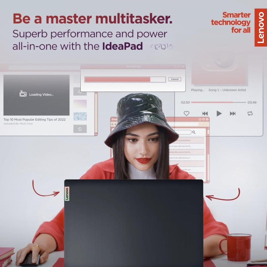 Lenovo 2025 New IdeaPad 15.6 inch Laptop • Back to School Limited Edition with Microsoft 365 • 20GB RAM • 1TB PCIe SSD • Intel Celeron Processor • Wi-Fi 6 • Windows 11 • WOWPC Recovery USB (Renewed)