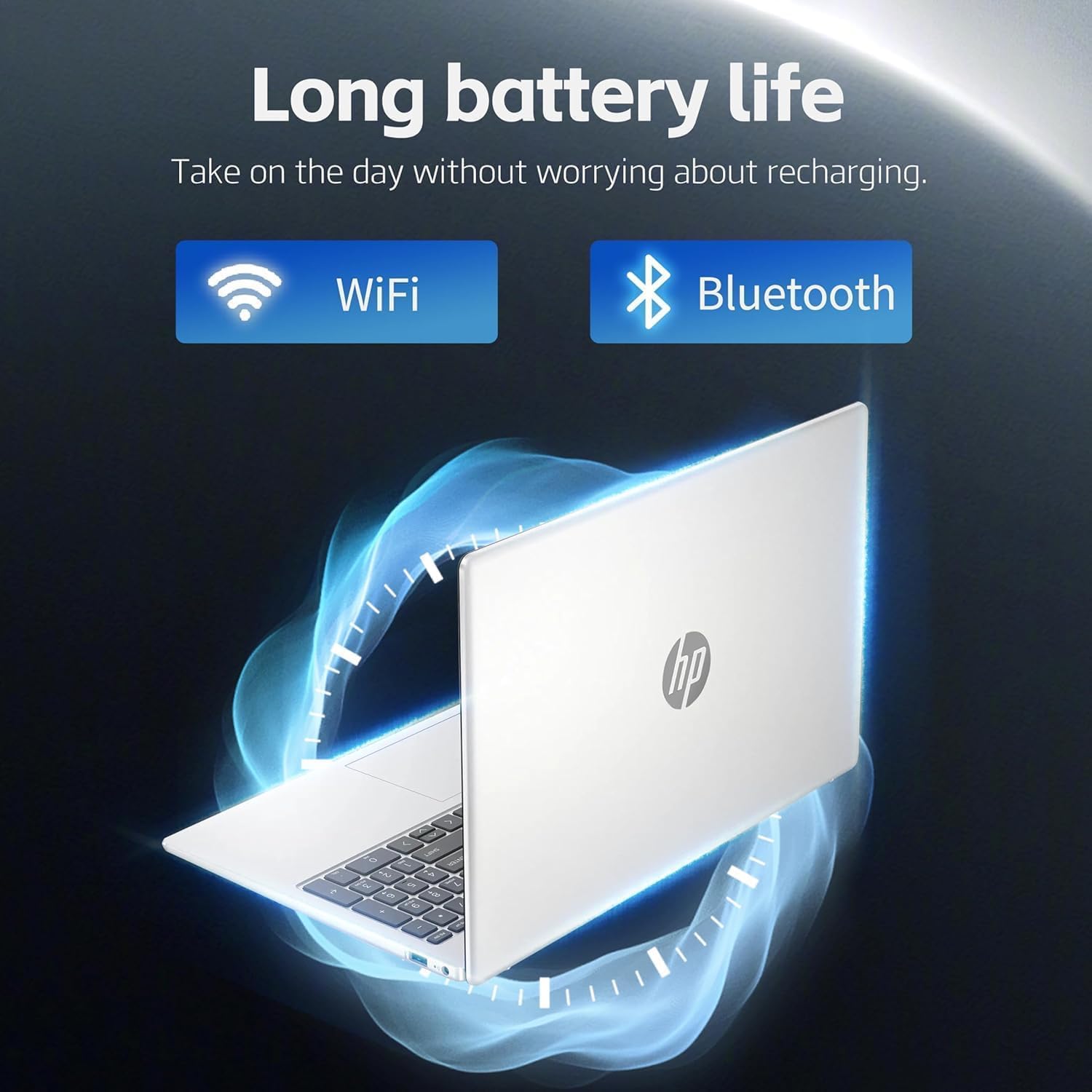HP 2025 Pavilion 15.6 FHD (1920 x 1080) Laptop Computer • Intel 8-Cores i3 CPU • 16GB RAM • 512GB SSD • Wi-Fi 6 • Fingerprint Reader • WOWPC Recovery USB • Windows 11 with Microsoft Office Suite