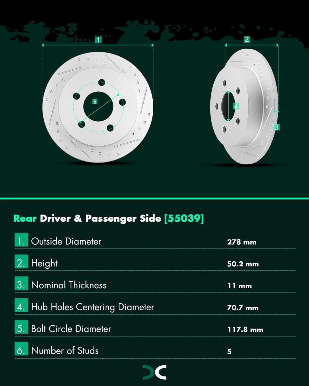 Brake and Rotors Kits,SCITOO 4pcs Brake Rotors and 8pcs Ceramic Brake Pads fit for 2000-2005 for Chevrolet Impala,2000-2005 for Chevrolet Monte Carlo,1998-1999 for Oldsmobile Intrigue