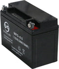 3 Pack MFQ-6.5 12V 6.5AH /10HR AGM Battery for Powersports ATV, Motorcycle, Moped Scooter, Lawn Mower,Go Kart, Golf Cart, Generator,Mini Bike,Quad Buggy Nut and Bolt