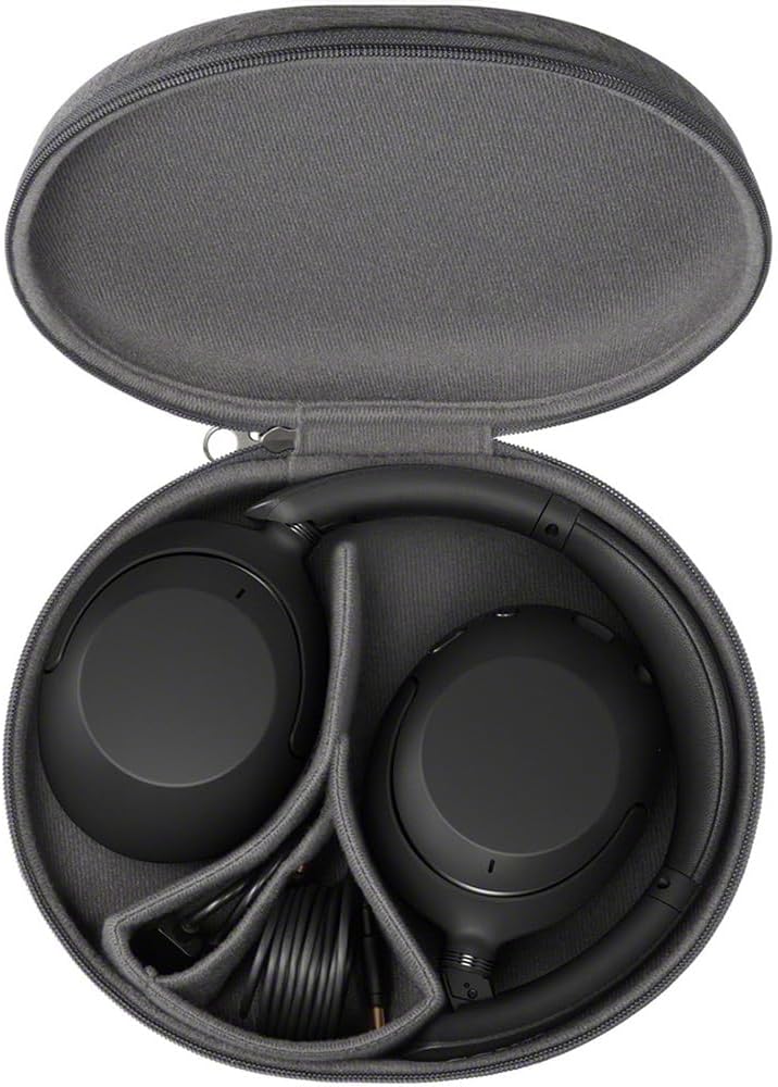 Sony WHXB910N/B Wireless Over-Ear Noise Cancelling Headphones Black (Renewed) Bundle with 2 YR CPS Enhanced Protection Pack