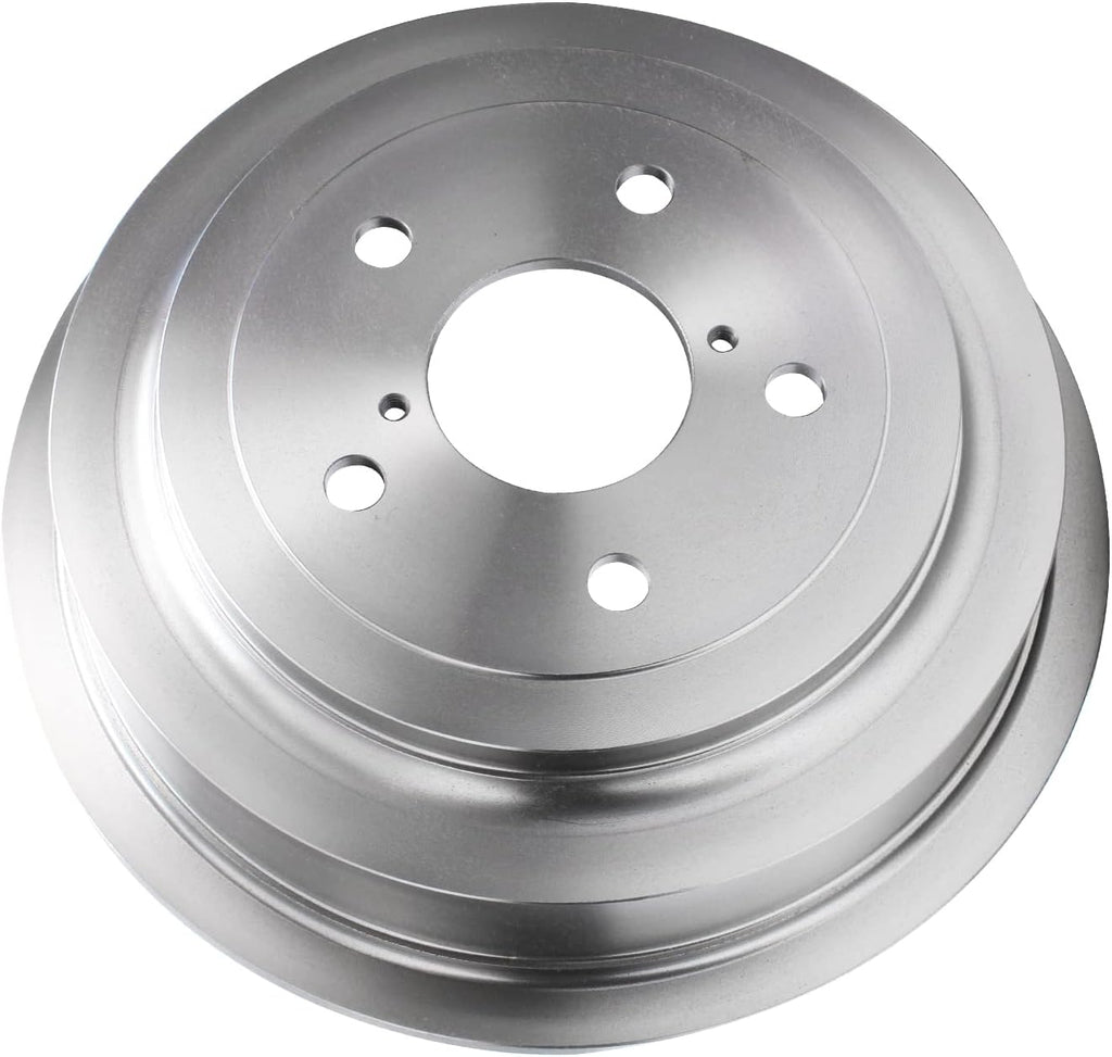Detroit Axle - Rear Brake Drums for 2005-2011 Dodge Ram Dakota, 2006-2009 Mitsubishi Raider, Brake Drums 2007 2008 Replacement [13.98' inch Rear Drums]