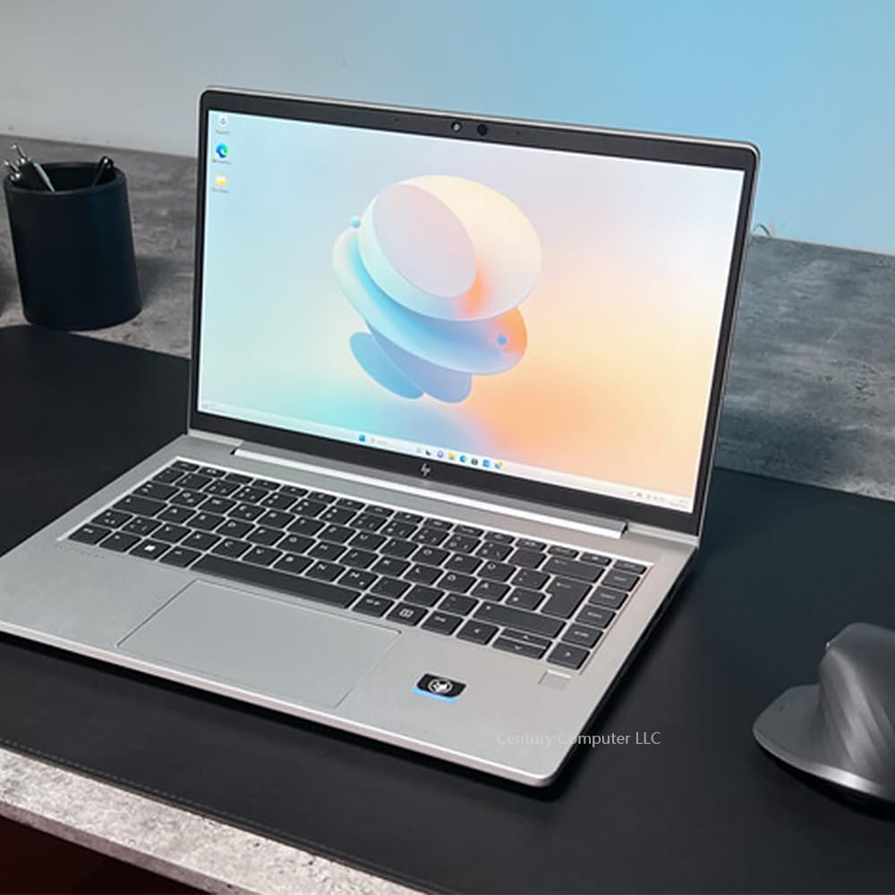 HP EliteBook 645 G9 14' FHD Laptop Computer, AMD Ryzen 5 PRO 5675U Hexa-core, 16 GB RAM, 256 GB SSD, Fingerprint Reader, Backlit Keyboard, HDMI, Windows 11 Pro (Renewed)