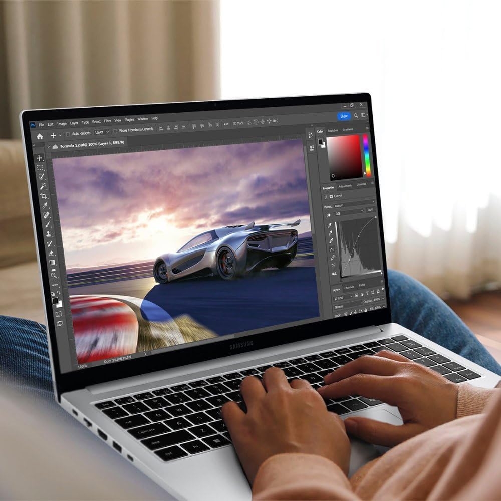 SAMSUNG 2024 Laptop | Galaxy-Book4 | 15.6' 1920 x 1080 IPS | Intel Core 7 150U 10-Core | 16GB LPDDR4 | 512GB SSD | Windows 11 Home | Wi-Fi 6 - Bluetooth 5.1 - Backlit Keyboard - 720p Camera - Silver