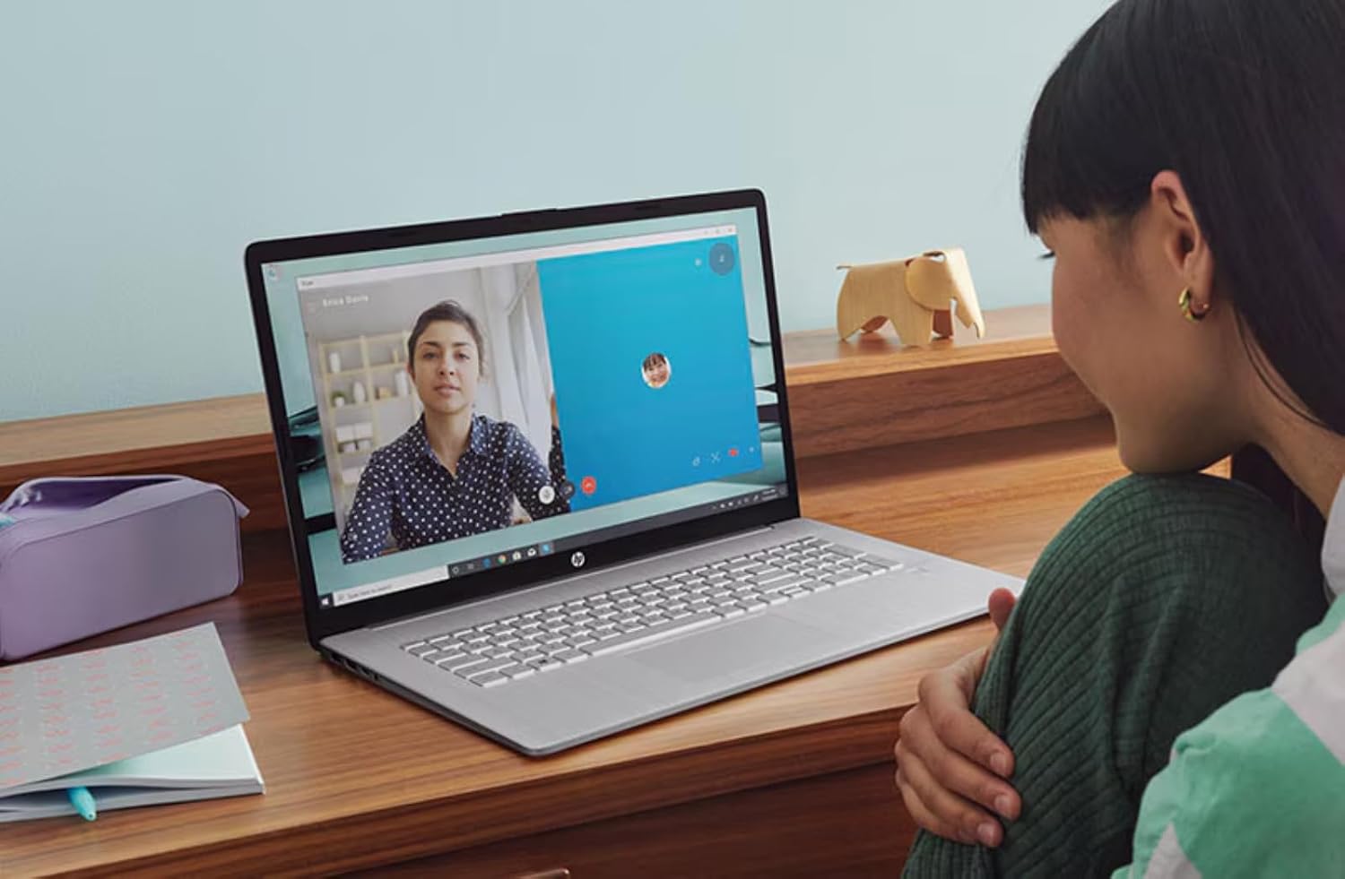 HP 17.3 Touchscreen Business Laptop Computer - 17.3' HD+ Touch Screen | Intel Core i7-1355U | 32GB RAM + 1TB SSD | Wi-Fi 6 & BT 5.3 | Windows 11 Pro | Pale Rose Gold