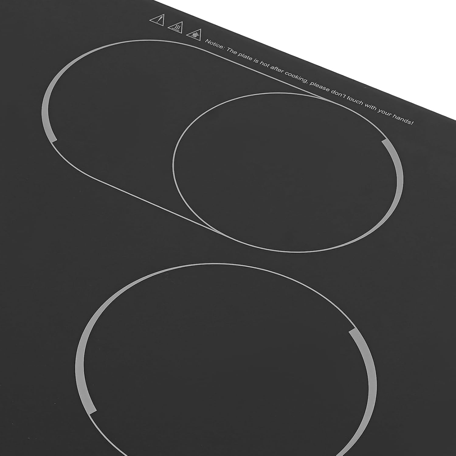4 Burner Electric Cooktop, 29.53 Inch Touch Control Electric Stove Top with 5 Heating Level & Overheat Protection, Child Lock, 1 Waterproof Tape, Countertop/Embedded Mount Electrics Stovetop Burner
