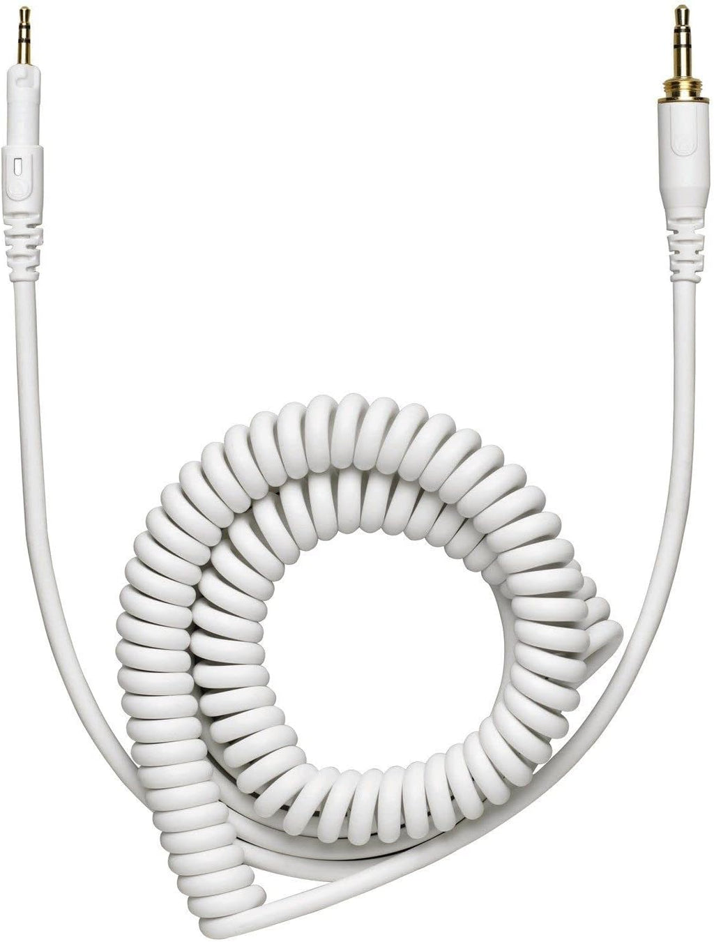 Audio Technica ATH-M50X White Professional Studio Monitor Headphones Wired Bundle with 3 Detachable Cables, 25ft Headphone Extension Cable, Adapter, Pouch and Instrument Polishing Cloth