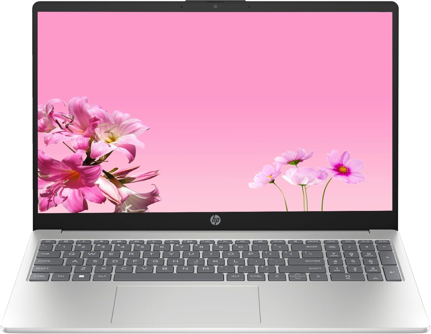 HP Lightweight 15.5' Full HD IPS Laptop, Intel i7-1355U Processor Up to 4.99GHz, 16GB DDR4 Ram, 1TB SSD, HDMI, WiFi 6, Windows 11 Home OS, Pastel Silver, Renewed