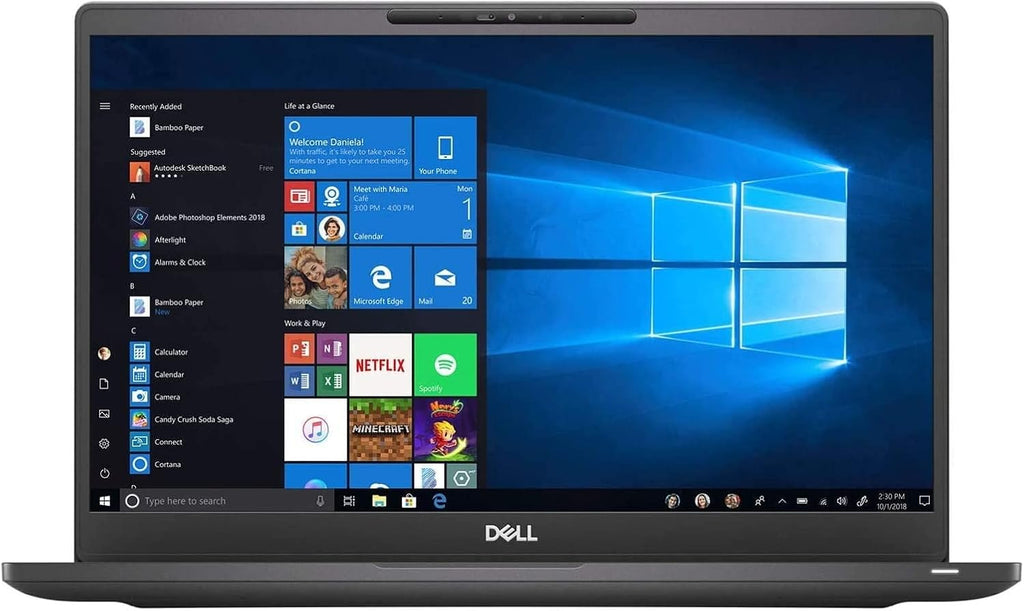 Dell Latitude 7300 13.3' FHD, Core i7-8665U 1.9GHz, 16GB RAM, 256GB Solid State Drive, Windows 11 Pro 64Bit, CAM (Renewed)