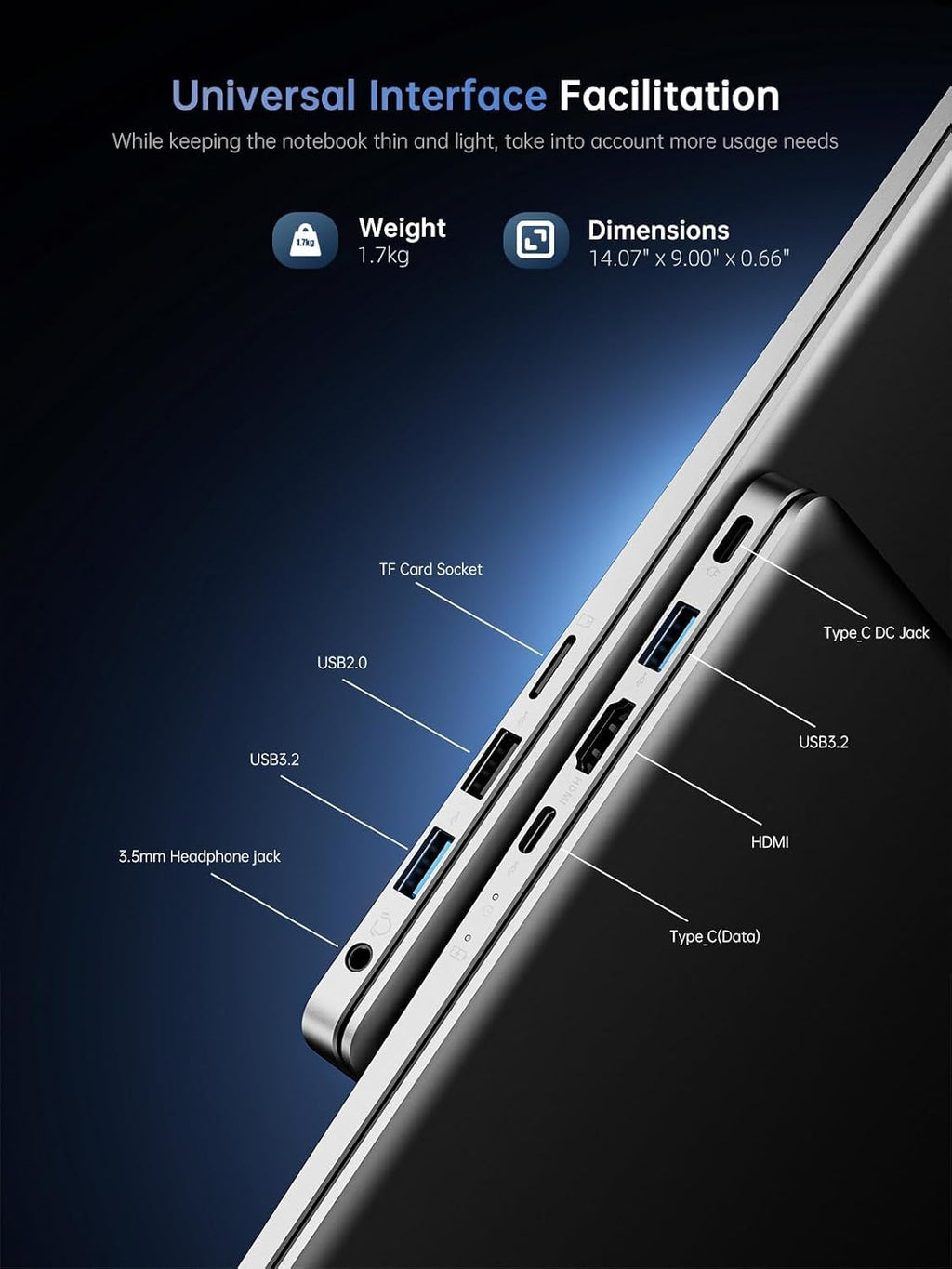 2026 Laptop, 8GB RAM 256GB SSD Laptop Computer, 15.6-inch Laptop with 12th Quad-Core Processor(Up to 3.4GHz), 1920P FHD Display, WiFi 5, USB3.2, Type_C
