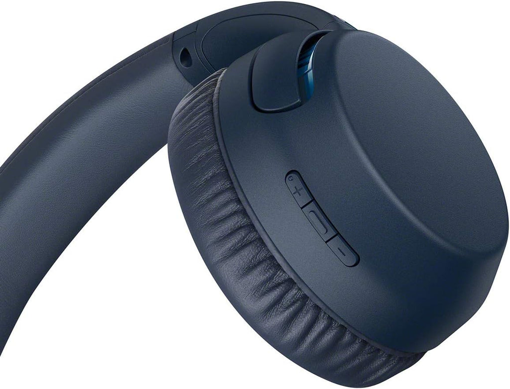 Sony WHXB700 Wireless Extra Bass Bluetooth Headset/Headphones with mic for phone call and Alexa voice control, Blue