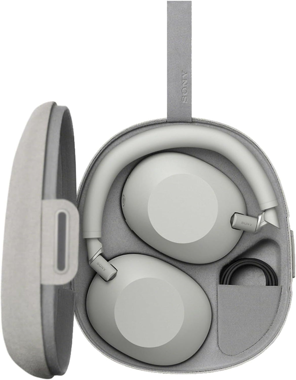 Sony - WH-1000XM6 Wireless Noise-CANCELING Headphones with Accessories - Silver