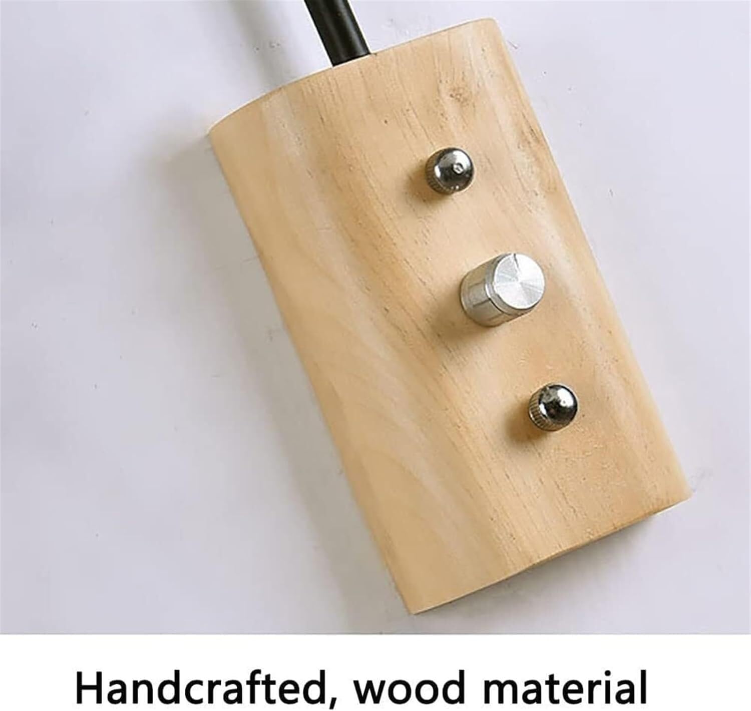 Wall Lamp Modern Minimalist Wrought Iron Wall Sconce with Switch Nordic Black Wall Light Indoor Lighting Reading Light Fixture Mid Century Wood Wall Lamp for Living Room Cloakroom Aisle Porch Decor(Da