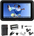 Atomos Shinobi GO 5.2' Touchscreen HDR Video/Camera Monitor | Portable 4K HDMI Field Monitor for DSLR & Camera with Waith Battery, Charger and Camera Hot Shoe Mount Advanced Bundle Set