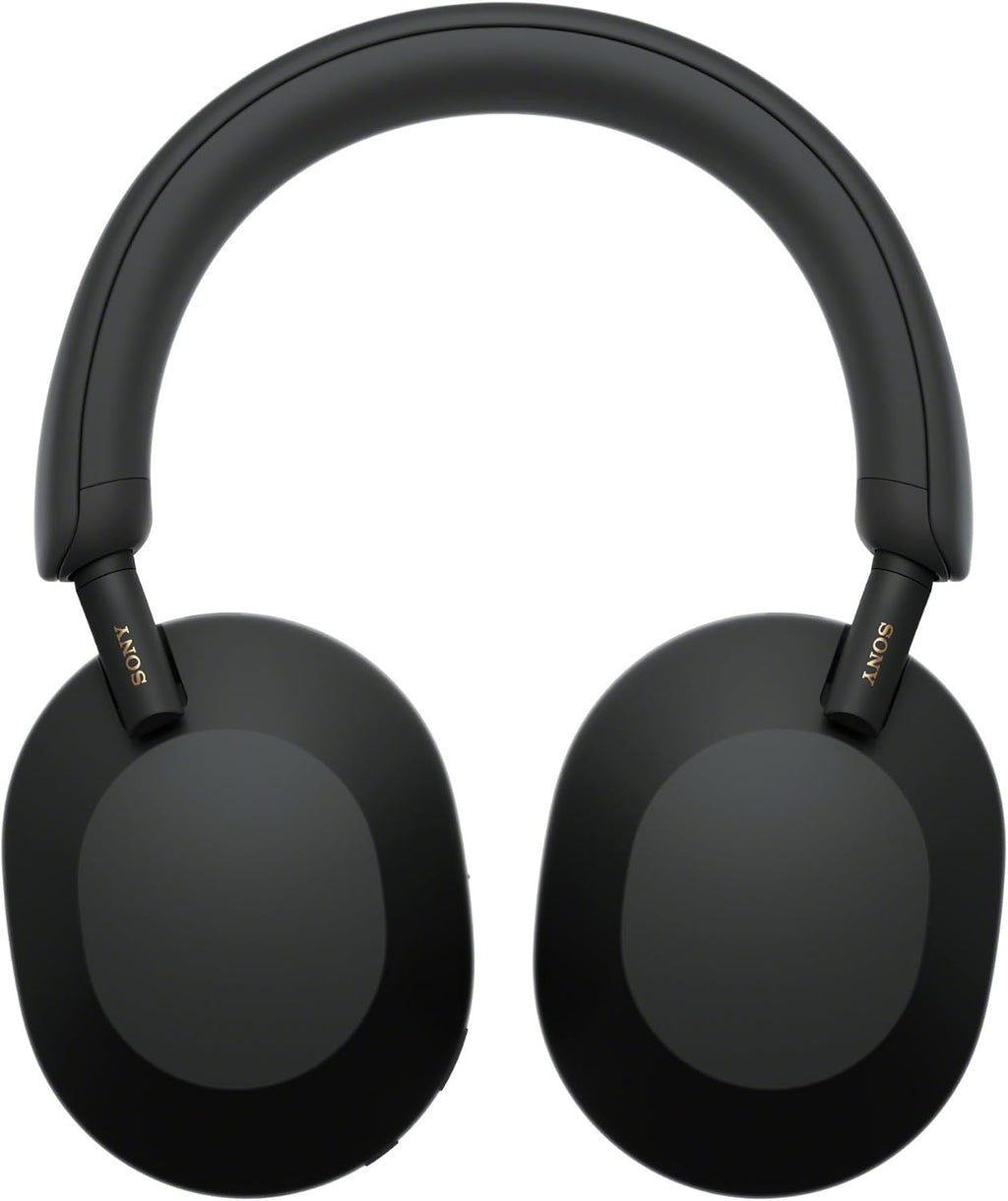Sony WH-1000XM5 Wireless Noise Canceling Over-Ear Headphones (Black) Bundle with Bluetooth Audio Transmitter (2 Items)