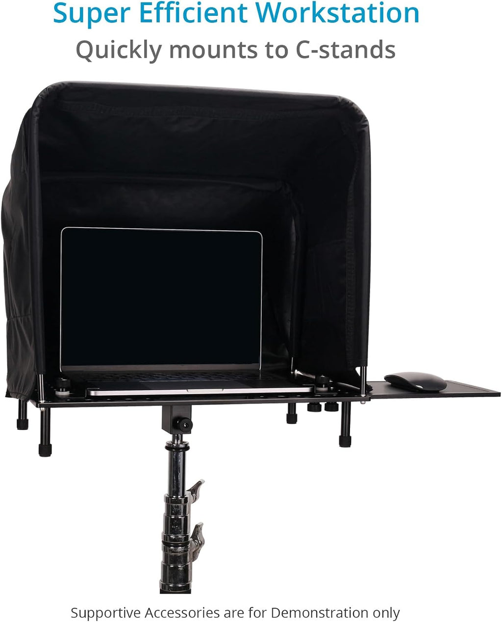 PROAIM Pro Universal Laptop Workstation for Tethered Shooting. Laptop Height Range up to 25.4 mm. (PP-WKST-01)