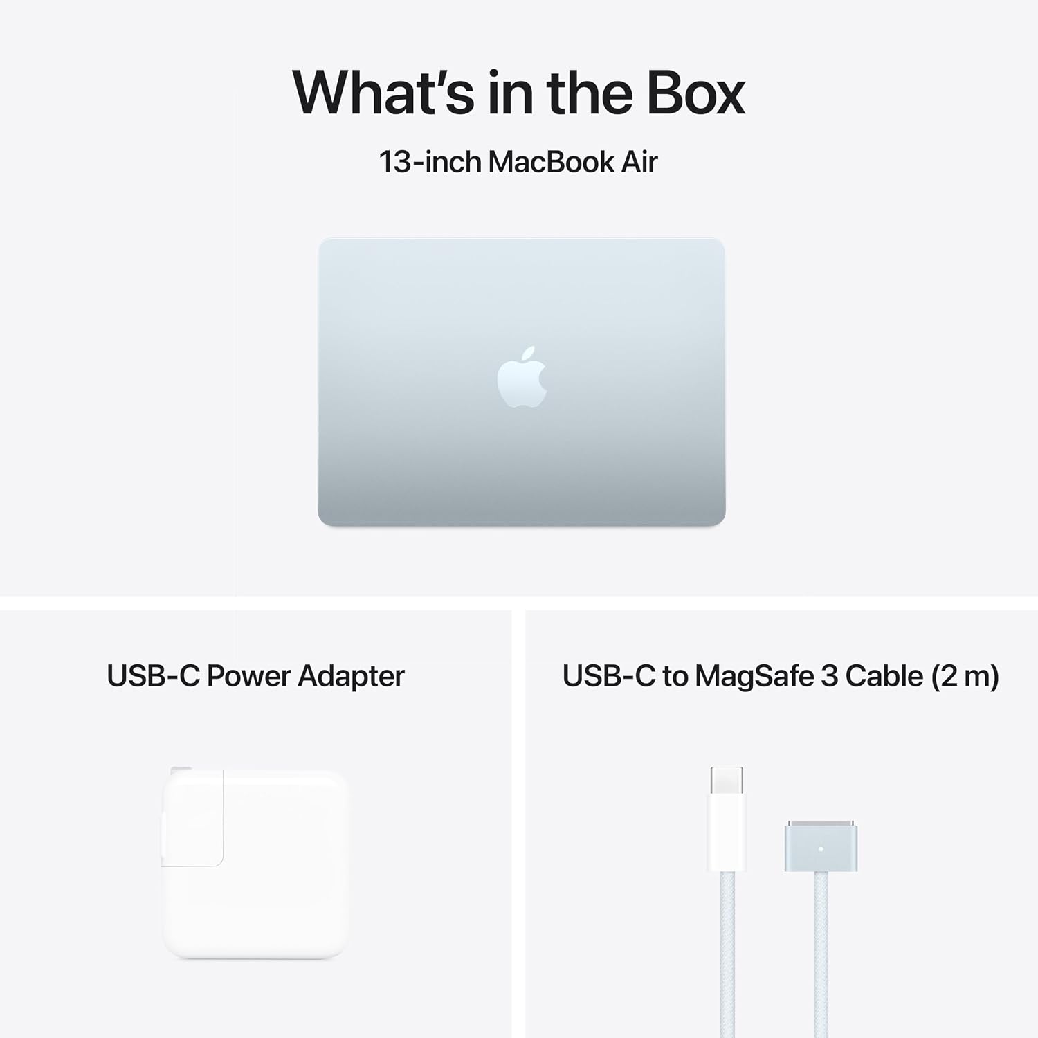 Apple 2025 MacBook Air with Apple M4 Chip, 13-inch, 16GB Unified Memory, 256GB SSD Storage, Sky Blue (Renewed)