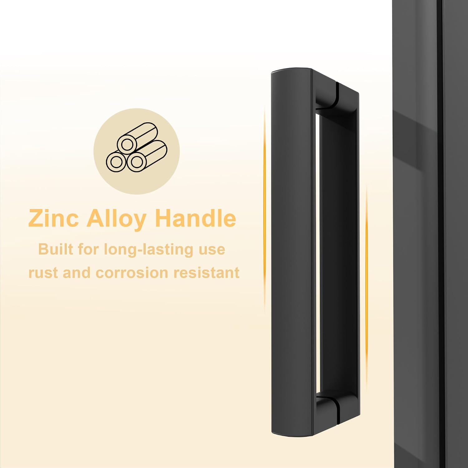 28' x 72' Pivot Shower Door, 1/4 inch Tempered Glass Panel Pivot Swing Shower Door in Matte Black Finish, Semi-Frameless Design