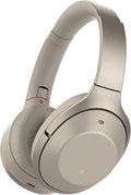 Sony Noise Cancelling Headphones WH1000XM2: Over Ear Wireless Bluetooth Headphones - Gold (Renewed)