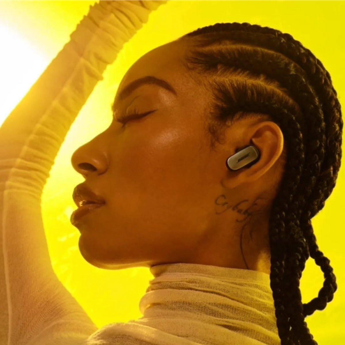 Bose QuietComfort Ultra Bluetooth Earbuds, Wireless Earbuds with Spatial Audio and World-Class Active Noise Cancellation, Deep Bass, Up to 6 Hours of Playtime, Black