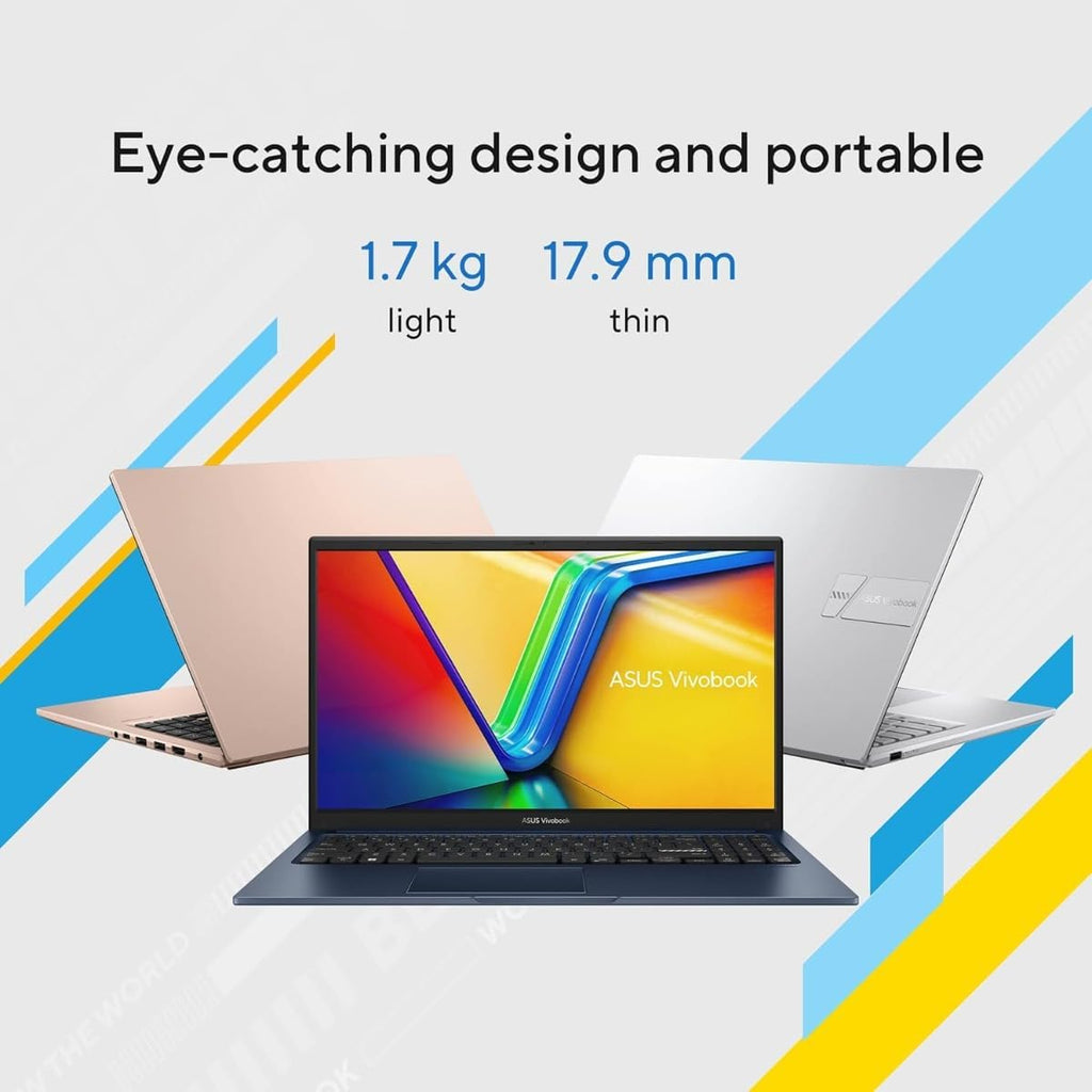 ASUS Vivobook 15inch Laptop - Intel Core i5 120U Beat AMD Ryzen 7 4800U - 16GB RAM -1TB SSD -15.6 FHD Display- Windows 11 Office365 Included -Computadora Portátil - College Students School