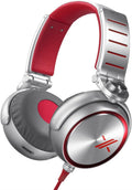 Sony MDRX10/RED Simon Cowell X Headphones with 50mm Diaphragms