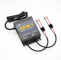 Power Queen 2 Bank Marine Battery Charger 20A (10A/Bank),Dual Smart Battery Charger, 12V LiFePO4 Batteries Charger Waterproof with LED Indicator for RV, Boat,Trolling Motor,Lithium & Lead Acid Battery