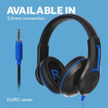 TWT Audio Classroom Headphones Bulk 20 Pack – Duro 200 Over Ear Wired Headphones for school, students, teachers - Durable noise reducing 3.5mm Jack headphones for kids, Testing and Learning