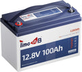 Timeusb 12V 100Ah Trolling Motors LiFePO4 Lithium Battery Group 31 with Low-Temp Protection, 15000 Deep Cycle Marine Batteries with 100A BMS Perfect for Marine,RV, Solar, Travel Trailer